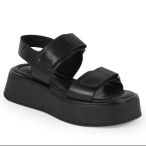 Women's Black Vagabond Open Toe Sandals